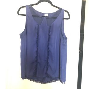 ❤️ 3 for $30❤️ Lauren Conrad- Navy blouse